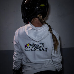 sweat-a-capuche-ta-gueule-sac-a-crotte-mixte-noir-ou-blanc-copie