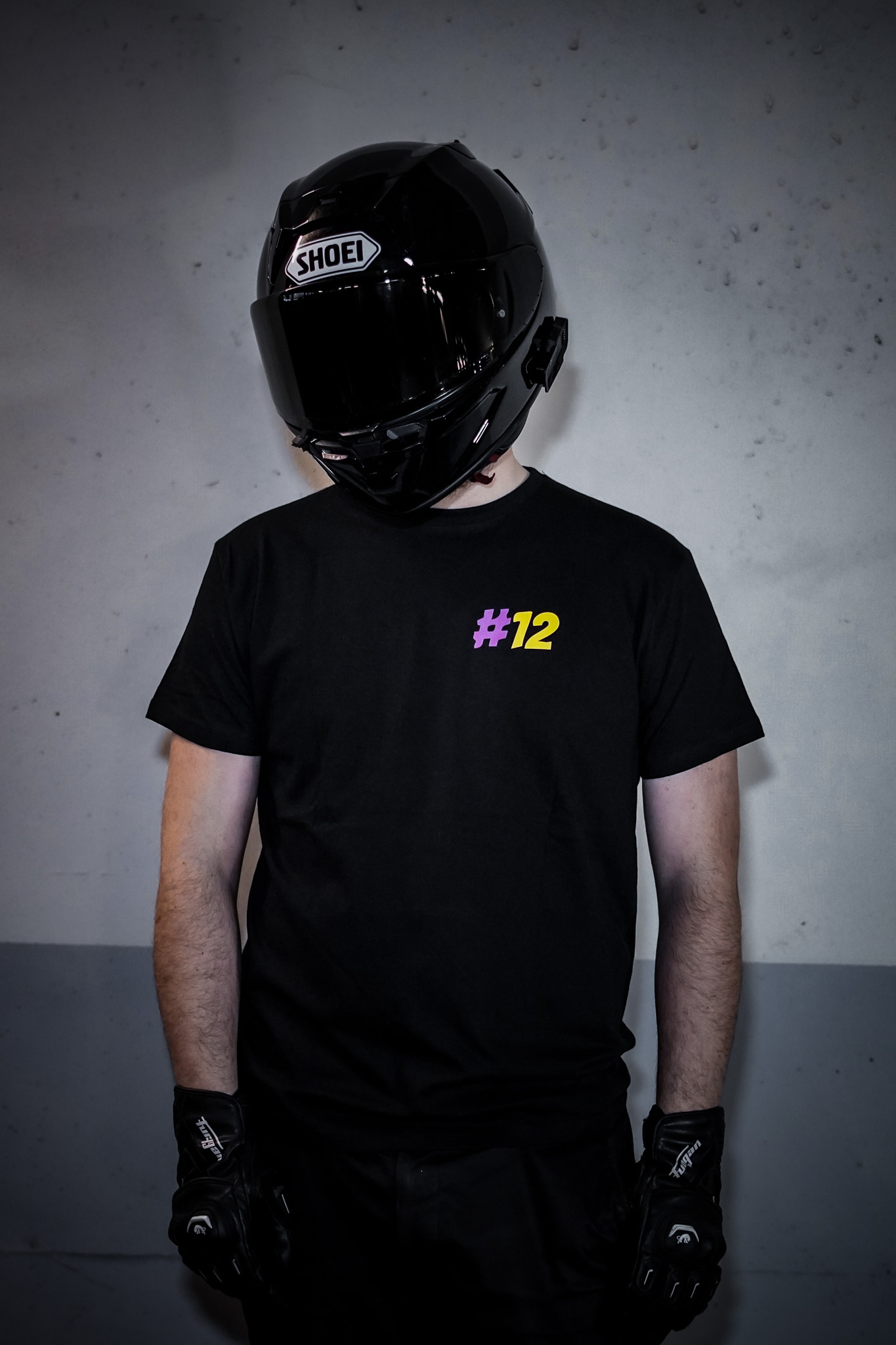 T-shirt "Ta gueule sac à crotte" - Homme Noir – Image 2